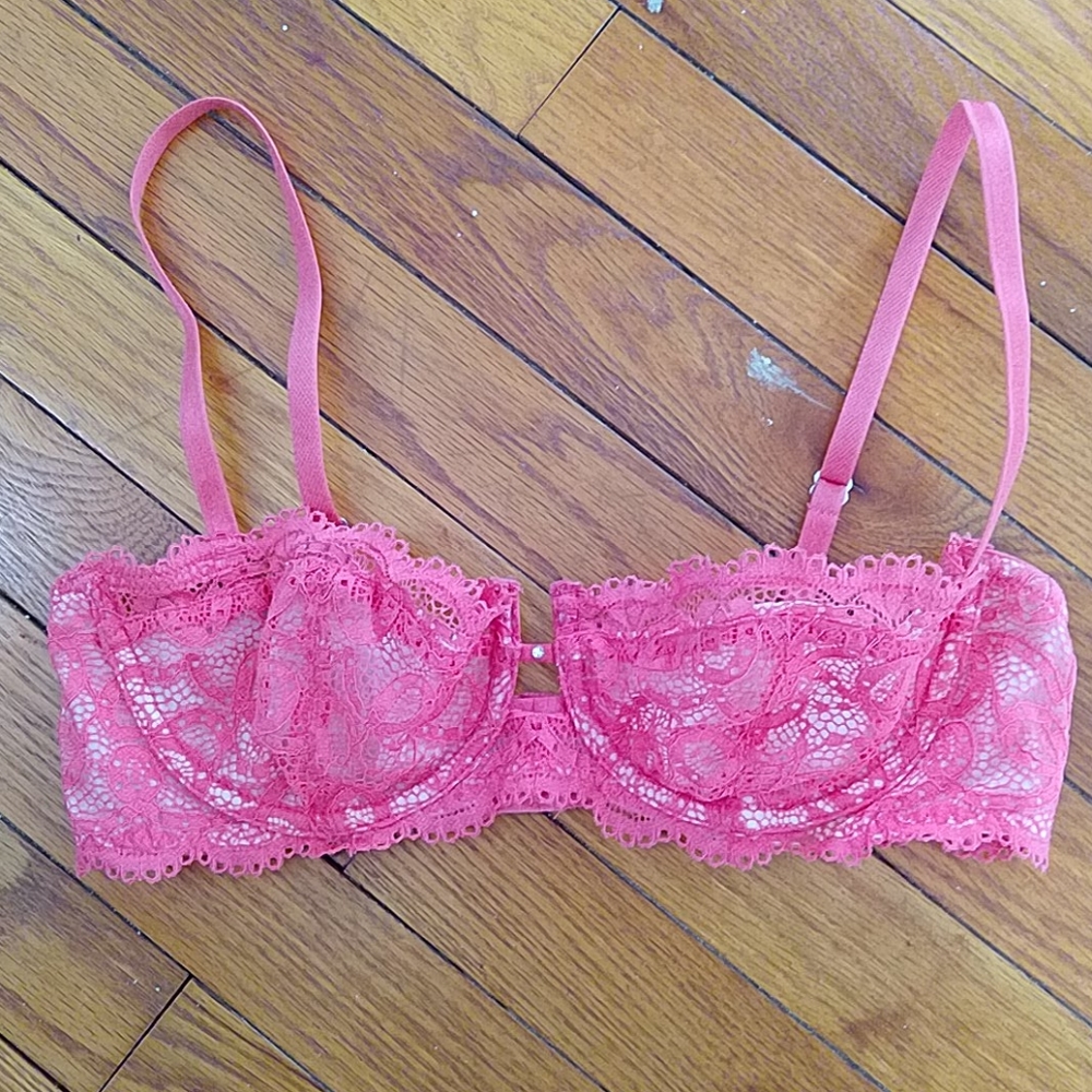 Frederick's of Hollywood Lace Balconette Bra, 34C